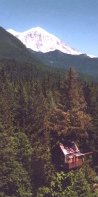 Cedar Creek Treehouse at Mount Rainier
